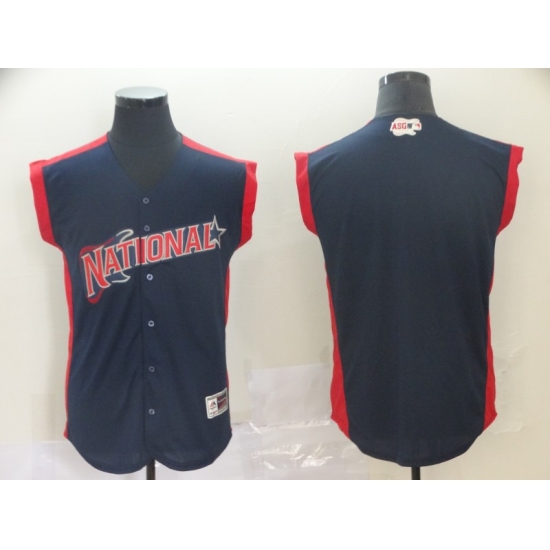 National League Navy 2019 MLB all star Workout Team Jersey National League Navy 2019 MLB all star Workout Team Jersey
