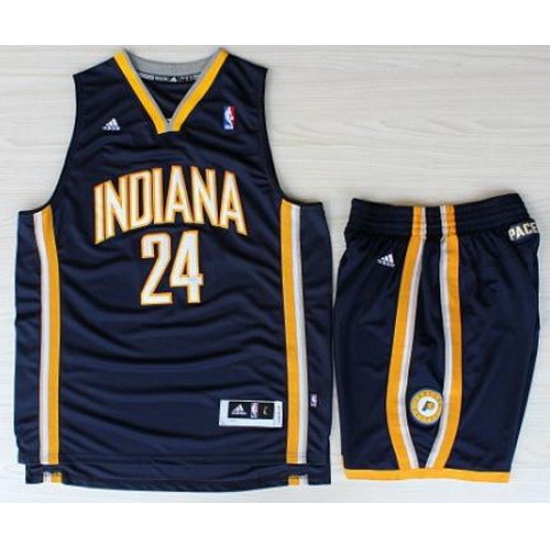 Indiana Pacers 24 Paul George Blue Revolution 30 Swingman NBA Jerseys Shorts Suits Indiana Pacers 24 Paul George Blue Revolution 30 Swingman NBA Jerseys Shorts Suits