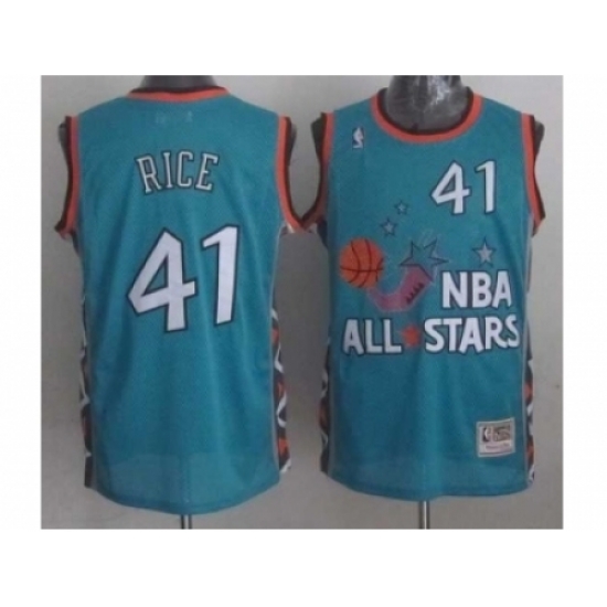 nba 96 all star #41 rice blue nba 96 all star #41 rice blue
