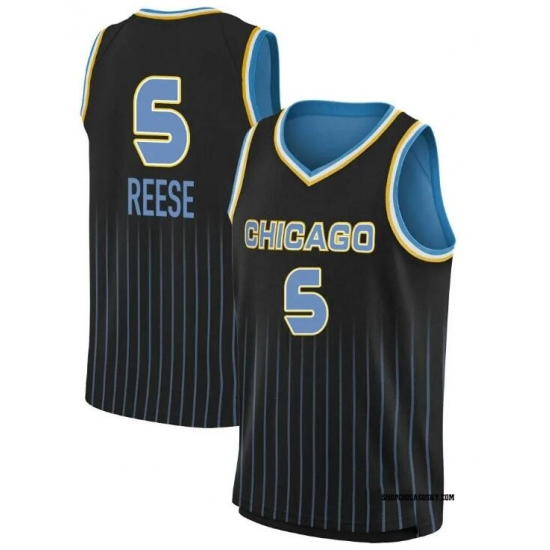 Men's Angel Reese #5 Explorer Edition Victory Black Chicago Sky 2021 Jersey Men's Angel Reese #5 Explorer Edition Victory Black Chicago Sky 2021 Jersey