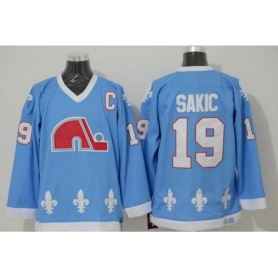 Men Women Youth Nordiques Customized Light Blue Jersey Men Women Youth Nordiques Customized Light Blue Jersey