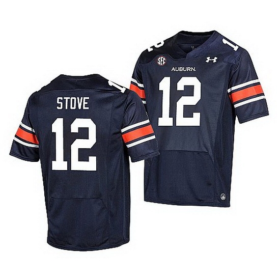 Auburn Tigers Eli Stove Navy Premier Men'S Jersey Auburn Tigers Eli Stove Navy Premier Men'S Jersey