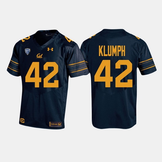 California Golden Bears Dylan Klumph College Football Navy Jersey California Golden Bears Dylan Klumph College Football Navy Jersey