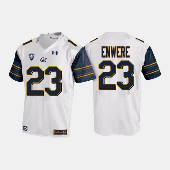 California Golden Bears Vic Enwere College Football White Jersey California Golden Bears Vic Enwere College Football White Jersey