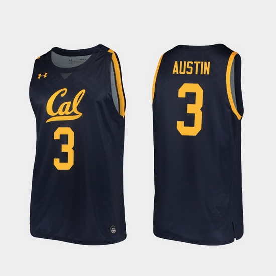 Men California Golden Bears Paris Austin Replica Navy College Basketball 2019 20 Jersey Men California Golden Bears Paris Austin Replica Navy College Basketball 2019 20 Jersey