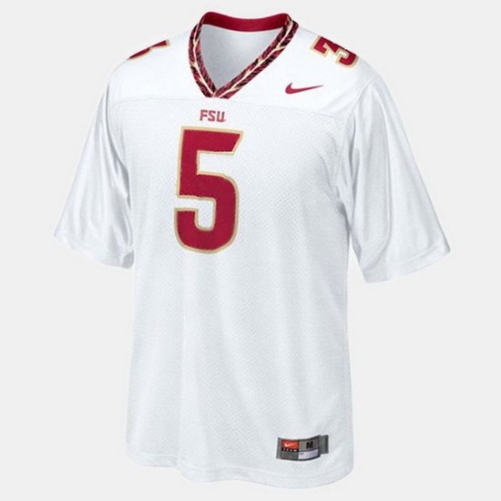 Florida State Seminoles Jameis Winston College Football White Jersey Florida State Seminoles Jameis Winston College Football White Jersey