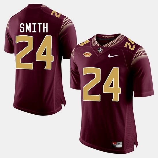 Florida State Seminoles Terrance Smith College Football Garnet Jersey Florida State Seminoles Terrance Smith College Football Garnet Jersey