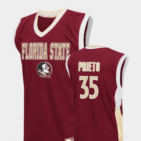 Men Florida State Seminoles Harrison Prieto Red Fadeaway College Basketball Jersey Men Florida State Seminoles Harrison Prieto Red Fadeaway College Basketball Jersey