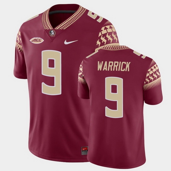 Men Florida State Seminoles Peter Warrick Game Garnet College Football Jersey Men Florida State Seminoles Peter Warrick Game Garnet College Football Jersey