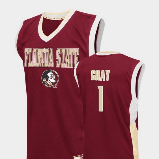 Men Florida State Seminoles Raiquan Gray Red Fadeaway College Basketball Jersey Men Florida State Seminoles Raiquan Gray Red Fadeaway College Basketball Jersey