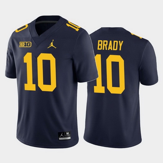 Michigan Wolverines Tom Brady Navy Home Men'S Jersey Michigan Wolverines Tom Brady Navy Home Men'S Jersey