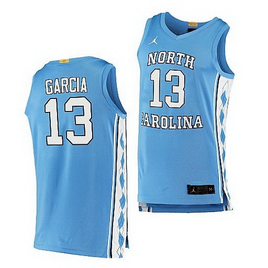 North Carolina Tar Heels Dawson Garcia Blue College Basketball 2021 Top Transfers Jersey North Carolina Tar Heels Dawson Garcia Blue College Basketball 2021 Top Transfers Jersey