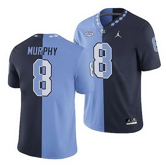North Carolina Tar Heels Myles Murphy College Football Navy Blue Split Edition Game Jersey North Carolina Tar Heels Myles Murphy College Football Navy Blue Split Edition Game Jersey