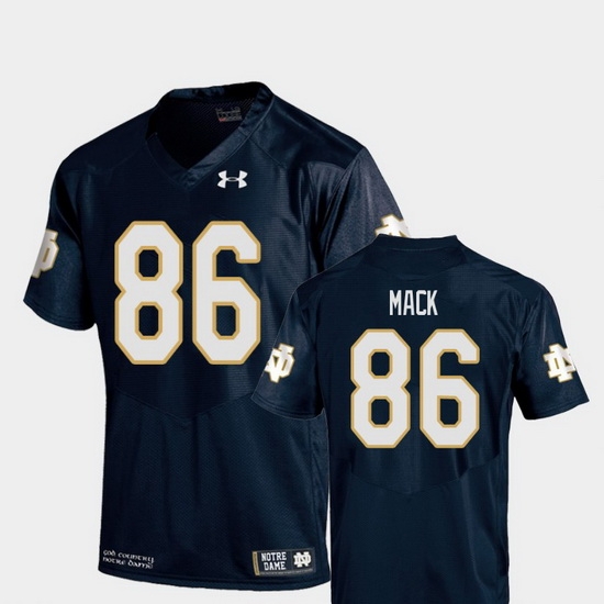 Men Notre Dame Fighting Irish Alize Mack 86 Navy College Football Replica Jersey Men Notre Dame Fighting Irish Alize Mack 86 Navy College Football Replica Jersey
