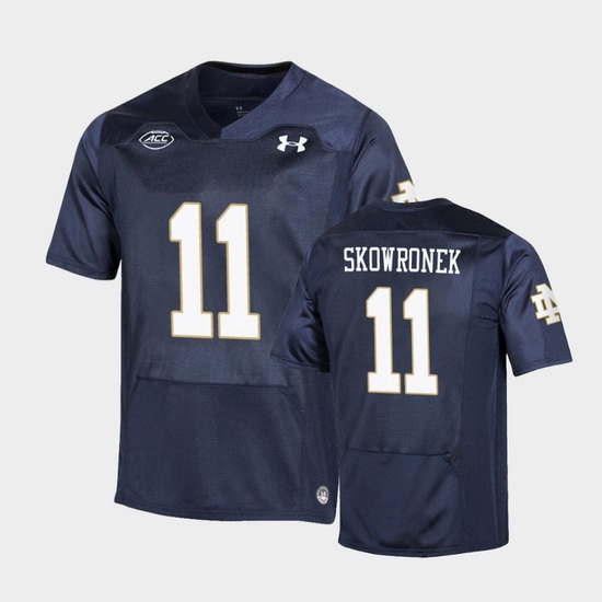 Men Notre Dame Fighting Irish Ben Skowronek Replica Navy College Football Playoff Jersey Men Notre Dame Fighting Irish Ben Skowronek Replica Navy College Football Playoff Jersey
