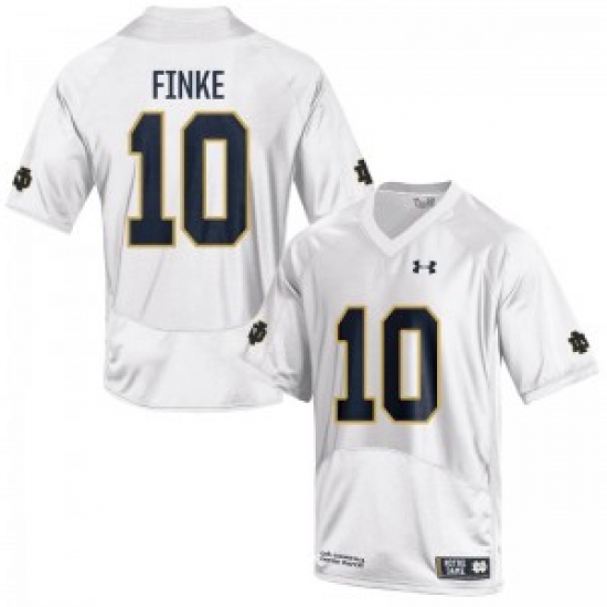Men Under Armour 10 Replica White Chris Finke Notre Dame Fighting Irish Alumni Football Jersey Men Under Armour 10 Replica White Chris Finke Notre Dame Fighting Irish Alumni Football Jersey