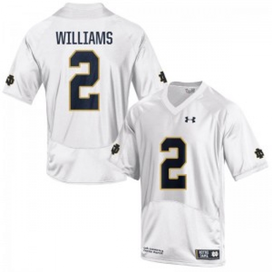 Men Under Armour 2 Limited White Dexter Williams Notre Dame Fighting Irish Alumni Football Jersey Men Under Armour 2 Limited White Dexter Williams Notre Dame Fighting Irish Alumni Football Jersey