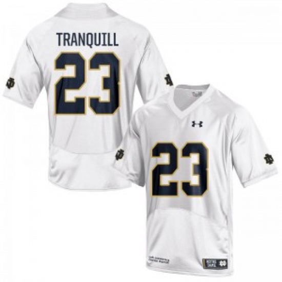 Men Under Armour 23 Limited White Drue Tranquill Notre Dame Fighting Irish Alumni Football Jersey Men Under Armour 23 Limited White Drue Tranquill Notre Dame Fighting Irish Alumni Football Jersey