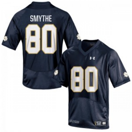 Men Under Armour 80 Replica Navy Blue Durham Smythe Notre Dame Fighting Irish Alumni Football Jersey Men Under Armour 80 Replica Navy Blue Durham Smythe Notre Dame Fighting Irish Alumni Football Jersey