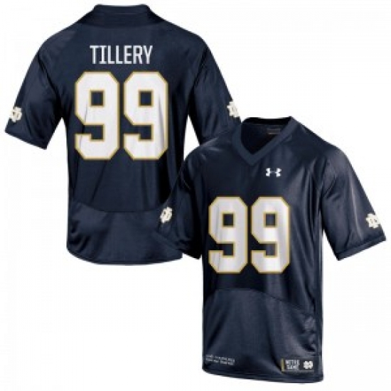 Men Under Armour 99 Limited Navy Blue Jerry Tillery Notre Dame Fighting Irish Alumni Football Jersey Men Under Armour 99 Limited Navy Blue Jerry Tillery Notre Dame Fighting Irish Alumni Football Jersey