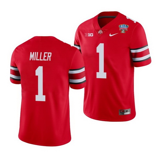 Ohio State Buckeyes Braxton Miller Scarlet 2021 Sugar Bowl College Football Jersey Ohio State Buckeyes Braxton Miller Scarlet 2021 Sugar Bowl College Football Jersey