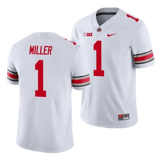 Ohio State Buckeyes Braxton Miller White College Football Men'S Jersey Ohio State Buckeyes Braxton Miller White College Football Men'S Jersey
