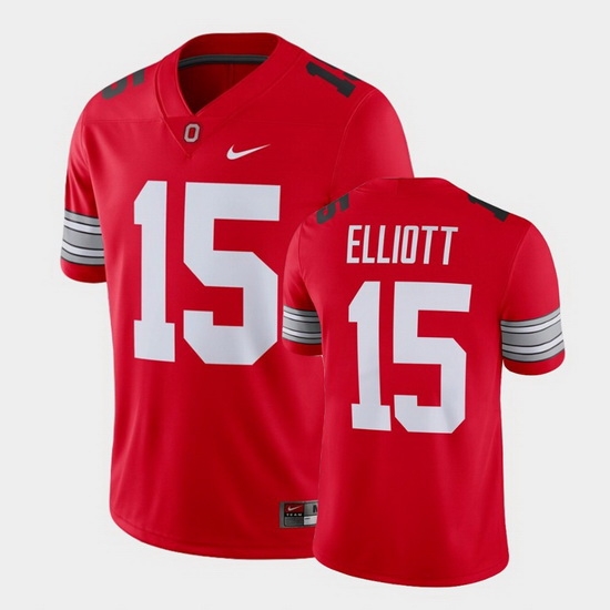 Ohio State Buckeyes Ezekiel Elliott Scarlet Alumni Football Game Men'S Jersey Ohio State Buckeyes Ezekiel Elliott Scarlet Alumni Football Game Men'S Jersey