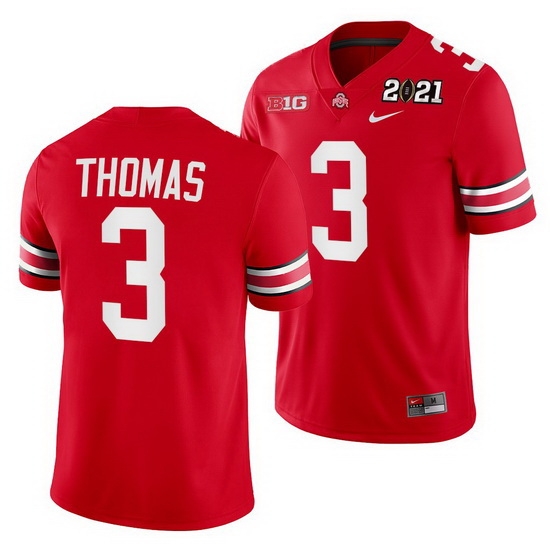 Ohio State Buckeyes Michael Thomas Scarlet 2021 Sugar Bowl Champions College Football Playoff College Football Playoff Jersey Ohio State Buckeyes Michael Thomas Scarlet 2021 Sugar Bowl Champions College Football Playoff College Football Playoff Jersey