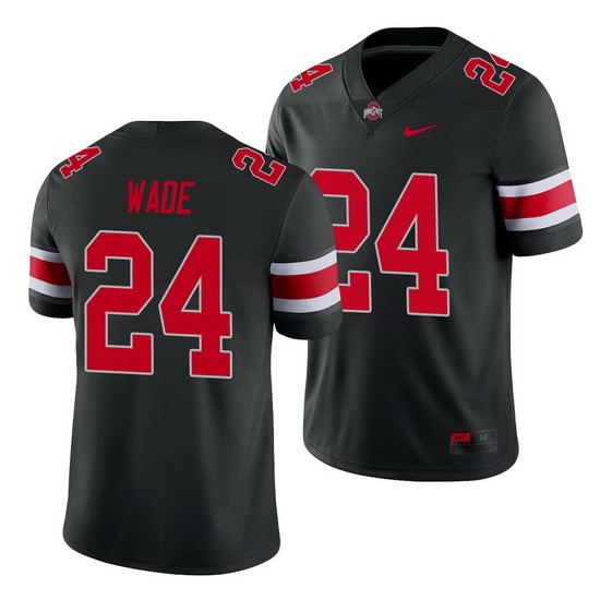 Ohio State Buckeyes Shaun Wade Black Game Men'S Jersey Ohio State Buckeyes Shaun Wade Black Game Men'S Jersey