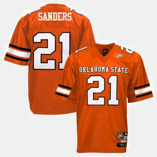 Men Oklahoma State Cowboys And Cowgirls Barry Sanders College Football Orange Jersey Men Oklahoma State Cowboys And Cowgirls Barry Sanders College Football Orange Jersey