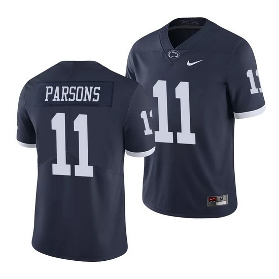 penn state nittany lions micah parsons navy limited men's jersey penn state nittany lions micah parsons navy limited men's jersey
