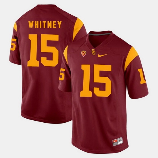 Men Usc Trojans Isaac Whitney Pac 12 Game Red Jersey Men Usc Trojans Isaac Whitney Pac 12 Game Red Jersey
