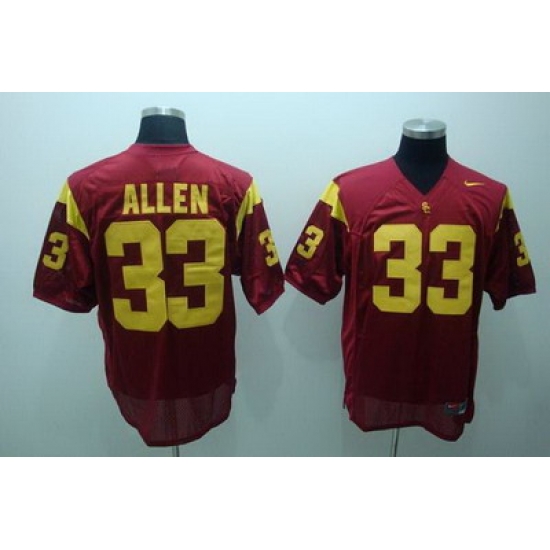 Trojans #33 Marcus Allen Red Embroidered NCAA Jersey Trojans #33 Marcus Allen Red Embroidered NCAA Jersey