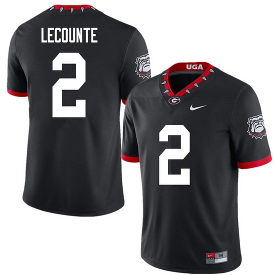 2020 Men #2 Richard LeCounte Georgia Bulldogs Mascot 100th Anniversary College Football Jerseys Sale 2020 Men #2 Richard LeCounte Georgia Bulldogs Mascot 100th Anniversary College Football Jerseys Sale