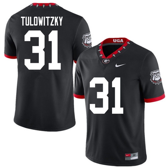 2020 Men #31 Reid Tulowitzky Georgia Bulldogs Mascot 100th Anniversary College Football Jerseys Sale 2020 Men #31 Reid Tulowitzky Georgia Bulldogs Mascot 100th Anniversary College Football Jerseys Sale