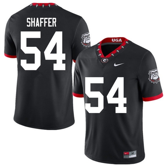 2020 Men #54 Justin Shaffer Georgia Bulldogs Mascot 100th Anniversary College Football Jerseys Sale- 2020 Men #54 Justin Shaffer Georgia Bulldogs Mascot 100th Anniversary College Football Jerseys Sale-