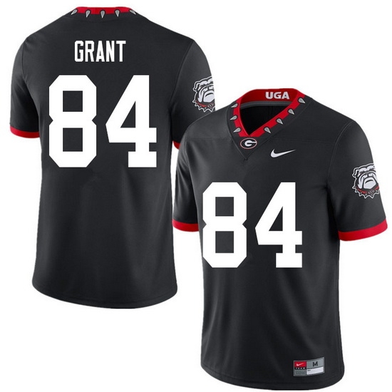 2020 Men #84 Walter Grant Georgia Bulldogs Mascot 100th Anniversary College Football Jerseys Sale-Bl 2020 Men #84 Walter Grant Georgia Bulldogs Mascot 100th Anniversary College Football Jerseys Sale-Bl