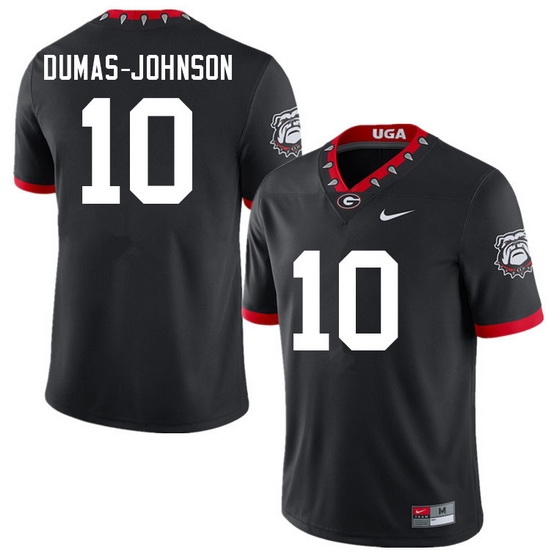 Men #10 Jamon Dumas-Johnson Georgia Bulldogs College Football Jerseys Sale-100th Anniversary Men #10 Jamon Dumas-Johnson Georgia Bulldogs College Football Jerseys Sale-100th Anniversary