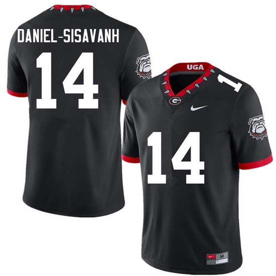 Men #14 David Daniel-Sisavanh Georgia Bulldogs College Football Jerseys Sale-100th Anniversary Men #14 David Daniel-Sisavanh Georgia Bulldogs College Football Jerseys Sale-100th Anniversary