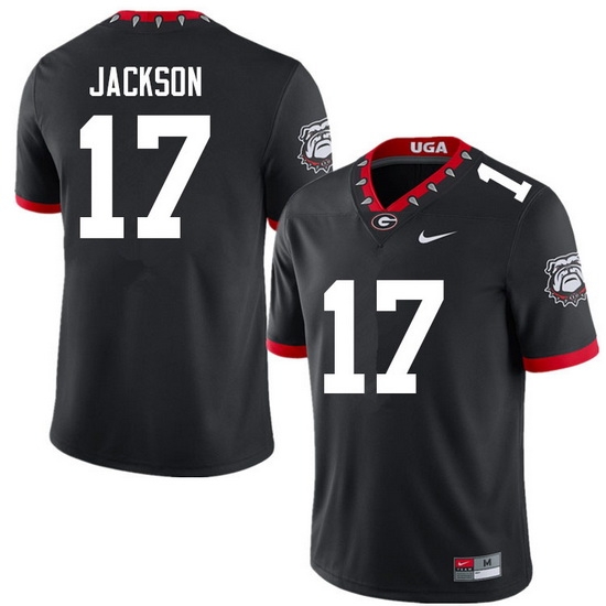 Men #17 Dan Jackson Georgia Bulldogs College Football Jerseys Sale-100th Anniversary Men #17 Dan Jackson Georgia Bulldogs College Football Jerseys Sale-100th Anniversary