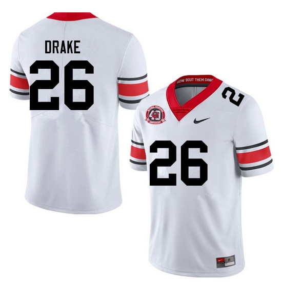 Men #26 Collin Drake Georgia Bulldogs College Football Jerseys Sale-40th Anniversary Men #26 Collin Drake Georgia Bulldogs College Football Jerseys Sale-40th Anniversary
