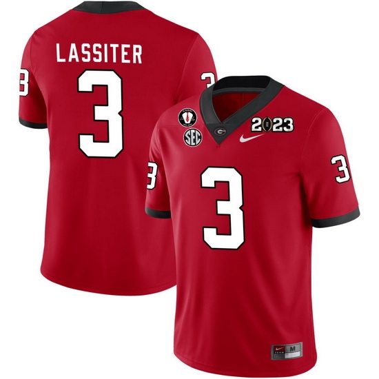 Men #3 Kamari Lassiter Georgia Bulldogs 2022-23 CTP National Championship Football Jerseys Men #3 Kamari Lassiter Georgia Bulldogs 2022-23 CTP National Championship Football Jerseys