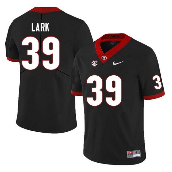 Men #39 Collin Lark Georgia Bulldogs College Football Jerseys Sale-Black Anniversary Men #39 Collin Lark Georgia Bulldogs College Football Jerseys Sale-Black Anniversary
