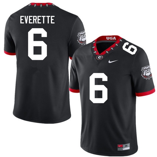 Men #6 Daylen Everette Georgia Bulldogs College Football Jerseys Sale-100th Anniversary Men #6 Daylen Everette Georgia Bulldogs College Football Jerseys Sale-100th Anniversary
