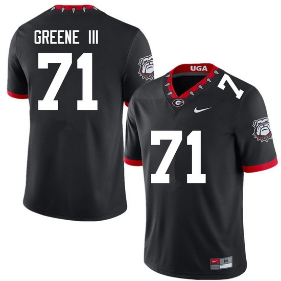 Men #71 Earnest Greene III Georgia Bulldogs College Football Jerseys Sale-100th Anniversary Men #71 Earnest Greene III Georgia Bulldogs College Football Jerseys Sale-100th Anniversary