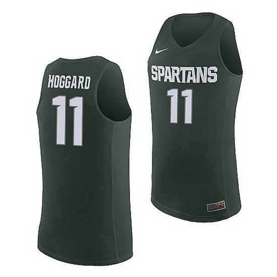 Michigan State Spartans A.J. Hoggard Michigan State Spartans Replica Basketball Jersey Michigan State Spartans A.J. Hoggard Michigan State Spartans Replica Basketball Jersey