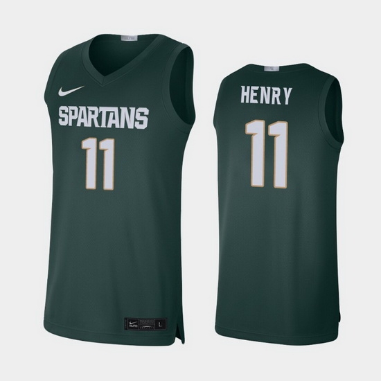 Michigan State Spartans Aaron Henry Green Alumni Limited Men'S Jersey Michigan State Spartans Aaron Henry Green Alumni Limited Men'S Jersey
