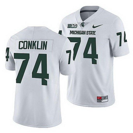 Michigan State Spartans Jack Conklin White Nfl Limited Men Jersey Michigan State Spartans Jack Conklin White Nfl Limited Men Jersey
