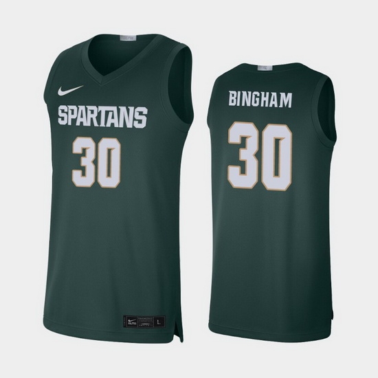 Michigan State Spartans Marcus Bingham Jr. Green Limited Men'S Jersey Michigan State Spartans Marcus Bingham Jr. Green Limited Men'S Jersey