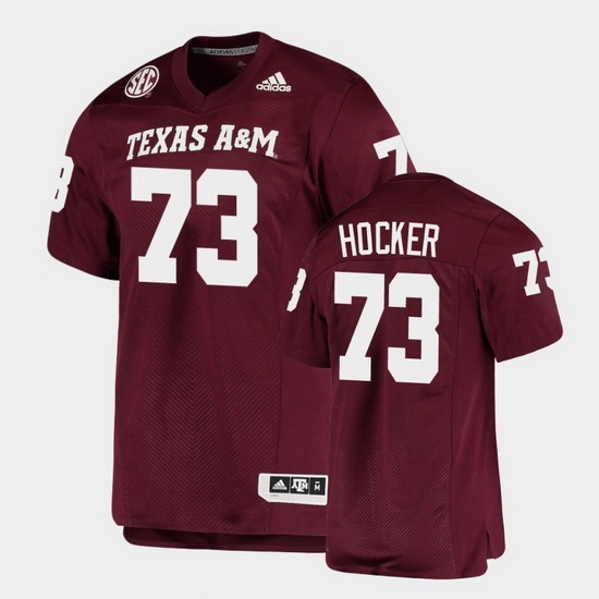 Men Texas A&M Aggies Jared Hocker Alumni Football Game Maroon Jersey Men Texas A&M Aggies Jared Hocker Alumni Football Game Maroon Jersey